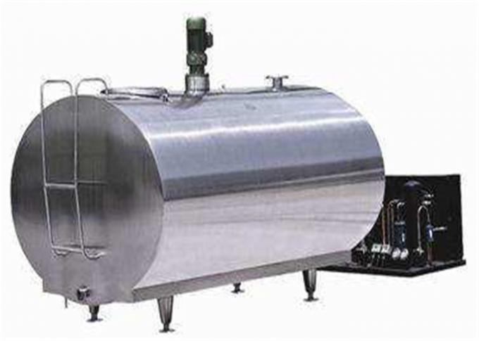 Санитарная высокая эффективность танка охлаждать молока с компрессором рефрижерации