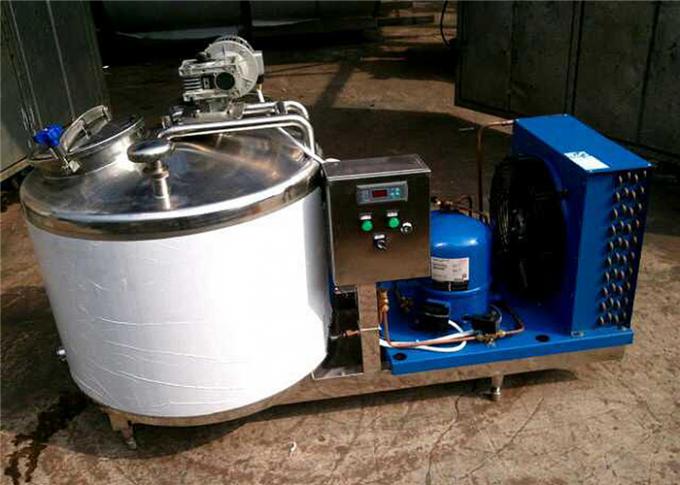 Коррозионная устойчивость танка 1000Л охлаждать молока нержавеющей стали с распределительным ящиком