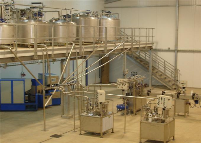 Автоматический завод по обработке 3000Л 5000Л молока молокозавода УХТ производственной линии молока
