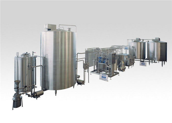 Easy Operate Ice Cream Production Line 200L 300L 400L  500L 600L 800L