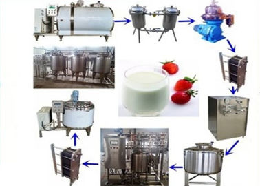 Китай Обрабатывающее оборудование молока УХТ, пастеризованная технологическая линия 500Л1000Л 2000Л молока завод